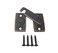 QCAA Solid Brass Shutter Bar/Door Latch, 7/8" x 2-3/32", Classic Bronze, 1 Pack, Made in Taiwan