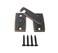 QCAA Solid Brass Shutter Bar/Door Latch, 7/8" x 2-3/32", Classic Bronze, 1 Pack, Made in Taiwan