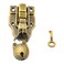Retro Bronze Duckbilled Toggle Hasp Latch and Padlock Kits for Tool Box
