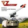 Aucuda RV Emergency Window Latch Locks, Aluminum Camper EXIT Screen Security Bars, Window Egress Support Holder with Red Handle for Travel Trailer Door in Spring, Easy Install&amp;Extra Durable.