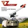 Aucuda RV Emergency Window Latch Locks, Aluminum Camper EXIT Screen Security Bars, Window Egress Support Holder with Red Handle for Travel Trailer Door in Spring, Easy Install&amp;Extra Durable.
