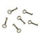 DGBRSM 6pcs Retro Mini Lock Replacement Key, Suitable for Universal Keys Such As Mini Bear Locks, Heart Locks, Etc.