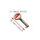 DGBRSM 6pcs Retro Mini Lock Replacement Key, Suitable for Universal Keys Such As Mini Bear Locks, Heart Locks, Etc.