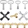Mudder 11 Pcs Multi Functional Utility Key Kit, Plumbers Key