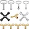 Mudder 11 Pcs Multi Functional Utility Key Kit, Plumbers Key