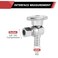 10Pcs EFIELD PEX Angle Stop Valve,3/8"OD Comp x 1/2"Pex(VALVE079-10)