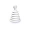 Master Plunger Mighty Tiny Plunger, White