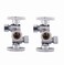 2Pcs EFIELD Angle Comp Stop Valve, 2 Shutoff Handle,3/8"OD(VALVE134-2)