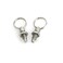 heyous 2 Pcs Spring Plunger with Pull Ring, 1/4inch 20 Thread Size, Thread Length, Non-Locking Stubby Hand-Retractable Index Plunger, 0.31inch