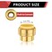 2piece EFIELD 1/2 Inch Plug End Cap Push-Fit Fitting