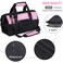 FASTPRO 14-Inch Pink Tool Bag, Wide Mouth Open Storage Bag