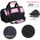 FASTPRO 14-Inch Pink Tool Bag, Wide Mouth Open Storage Bag