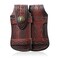 Omesio Pocket Knife Sheath (M), 4.53" Leather Folding Knife Case for Belt