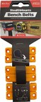 StealthMounts Bench Belt - Universal Tool Holder Tool Holster Set - 6 Pack   Perfect Tool Hanger Storage Dock for Power Tools, Tape Measures and Belt Clips (Yellow)