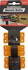 StealthMounts Bench Belt - Universal Tool Holder Tool Holster Set - 6 Pack   Perfect Tool Hanger Storage Dock for Power Tools, Tape Measures and Belt Clips (Yellow)