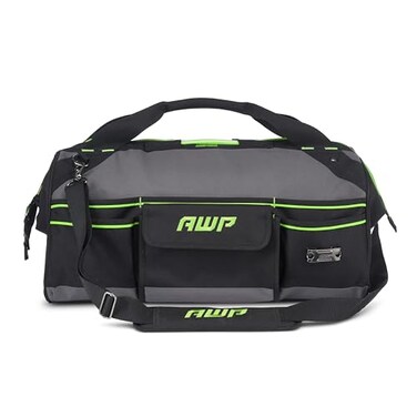 AWP TrapJaw Tool Bag with Shoulder Strap, 22in, 1 Pack, Black
