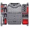 CARTMAN 123-Piece Socket Wrench Tool Set, Auto And Home Repair Kit Case Box
