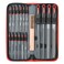 Hi-Spec Metal Hand &amp; Needle File Tool Kit Half-Round Round &amp; Triangle Files