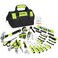 FASTPRO 220-Piece Home Tool Set, Household Repairing Tool Kit, Green