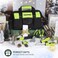 FASTPRO 220-Piece Home Tool Set, Household Repairing Tool Kit, Green