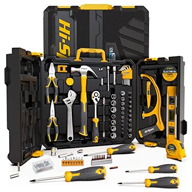 Hi-Spec Home Garage Mechanics DIY Tool Kit Handyman Auto Car with Toolbox
