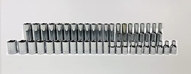 Craftsman 44 Piece 1/4" inch Drive 6 Point Socket Set (SAE &amp; Metric)