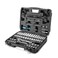 DURATECH 121-Piece Mechanics Tool Kits with Carrying Tool Box
