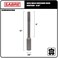 Sabre Tools 5/8 Inch SDS MAX Ground Rod Driver Bit for use with Rotary Hammer Drill(5/8" Ground Rod Driver)