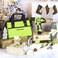 FASTPRO 12V Cordless Drill Set, Home Tool Kit with Bag, Green