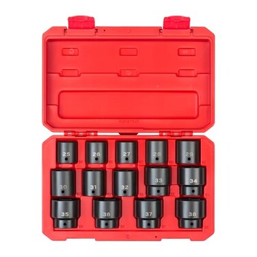 TEKTON 1/2 Inch Drive Impact Socket Set, 14-Piece SID92325