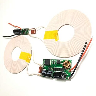 Taidacent 12V Input 12V2.5A Output High Current Low Heat Low Temperature Wireless Charging Module Wireless Power Supply Module (12V2.5A)