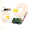 Taidacent 12V Input 12V2.5A Output High Current Low Heat Low Temperature Wireless Charging Module Wireless Power Supply Module (12V2.5A)
