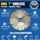 Bad Dog Tools 7" Endless HDII Multipurpose Cut/Grind Diamond Wheel