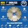 Bad Dog Tools 7" Endless HDII Multipurpose Cut/Grind Diamond Wheel