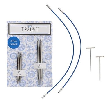 ChiaoGoo - 2" &amp; 3" TWIST Short Combo - Interchangeable Tips