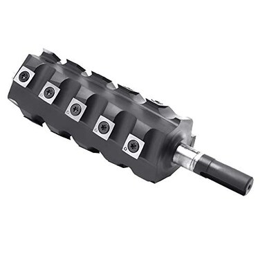 ELEPHAS - 6" Woodworking Tool Spiral Cutter head and Helical cutterhead for jointer, 4 rows 20 inserts
