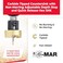 Amana Tool 82 Degree Countersink with Drill Bit Depth Stop and No-Thrust Ball Bearing, 55241, 3/8 D x 7/64 Drill D x 1/4 Inch Quick Release Hex Shank