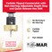 Amana Tool 82 Degree Countersink with Drill Bit Depth Stop and No-Thrust Ball Bearing, 55241, 3/8 D x 7/64 Drill D x 1/4 Inch Quick Release Hex Shank