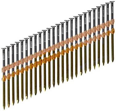 CRAFTSMAN Nails, 21 &deg; Round Head Nail Project Pack, 500-Count, 21 Degree, Ring Shank, Smooth Shank (CMRH21PP)