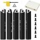 3/8" Indexable Carbide Turning Inserts Holder Set for Machining Lathes