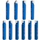 10PCS 1/4" Metal Lathe Tooling Carbide Tip Tipped Cutter Tool