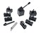 Accusize BXA Wedge Quick Change Tool Post Set, 10 Pcs, for 10-15" Swing