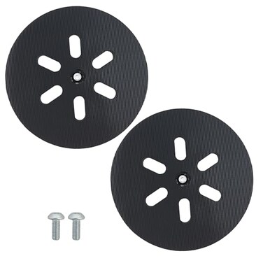Sander Replacement Pad for Bosch ROS65VC 1250DEVS 3727DVS 3727DEVS, 2PCS 6 Inch Hook-and-loop Orbital Sander Backing Pad Compatible with Bosch RS6045 &amp; RS6046
