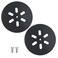 Sander Replacement Pad for Bosch ROS65VC 1250DEVS 3727DVS 3727DEVS, 2PCS 6 Inch Hook-and-loop Orbital Sander Backing Pad Compatible with Bosch RS6045 &amp; RS6046
