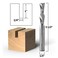 YONICO Downcut Router Bits Spiral 2 Flute Solid Carbide CNC End Mill 1/4-Inch Dia. 1/4-Inch Shank 32216-SC