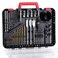 AVID POWER Drill &amp; Driver Bit Set, 100 Pcs Combo Kit with Storage Case-Red