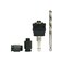 3/8" Snap Lock Hole Saw Mandrel Kit