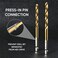 amoolo 1/4 Impact Drill Bit Sets, 10Pcs
