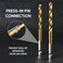 amoolo 1/4 Impact Drill Bit Sets, 10Pcs