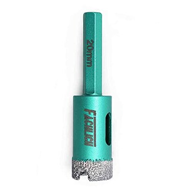 FACHLICH Diamond Drill Bits - 4/5" Ceramic Tile Drill Bits 20mm Granite Bit with Hex Shank Connection for Granite Marble Tile Porcelain Ceramic
